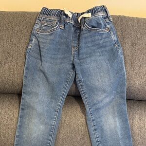 GAP Denim Elastic Waist Pants